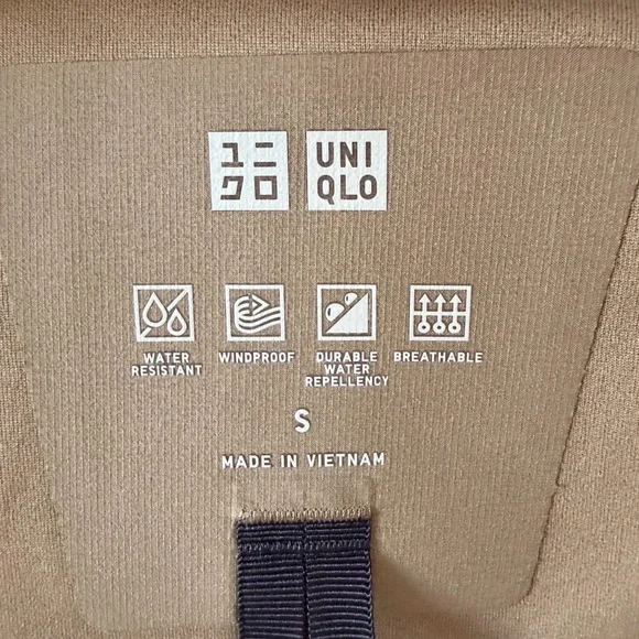 Uniqlo BLOCKTECH Trench Coat in Olive Green Size S - Picture 9 of 12